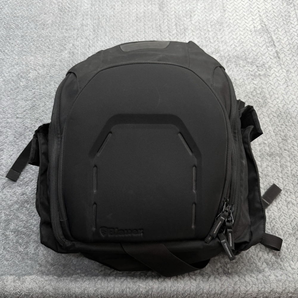 Blauer Tactical Backpack Mens OS BG101 Black Nylon Duty Bag 19in Molded Front
